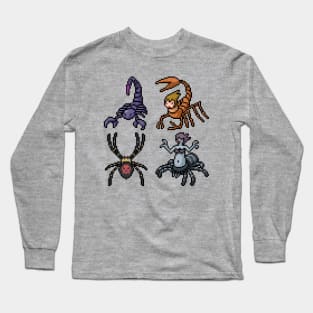 Pixel Insect Monster Long Sleeve T-Shirt